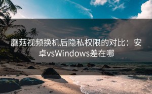 蘑菇视频换机后隐私权限的对比：安卓vsWindows差在哪